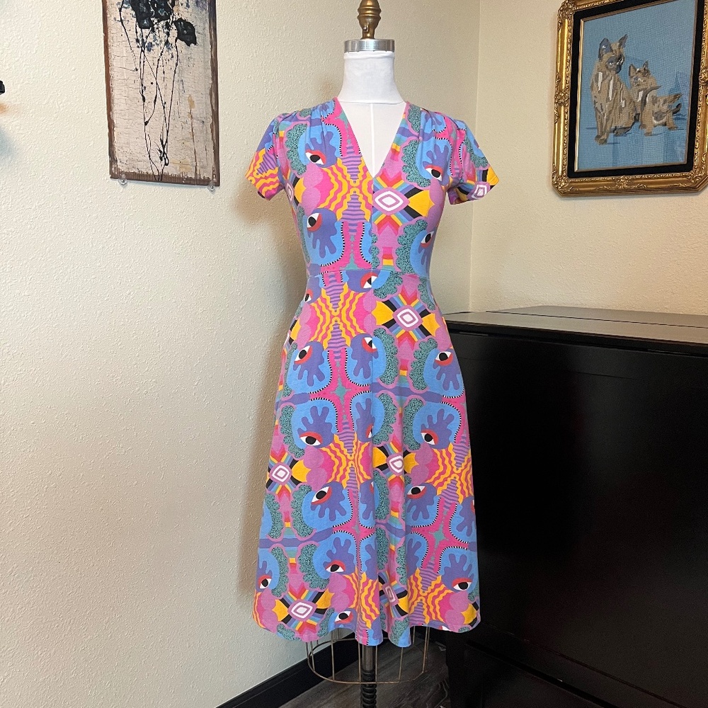 Nooworks Mucci Print Greta Dress size XS